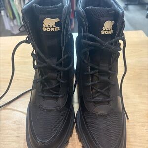 Sorel Men's Black Lace-Up Boots